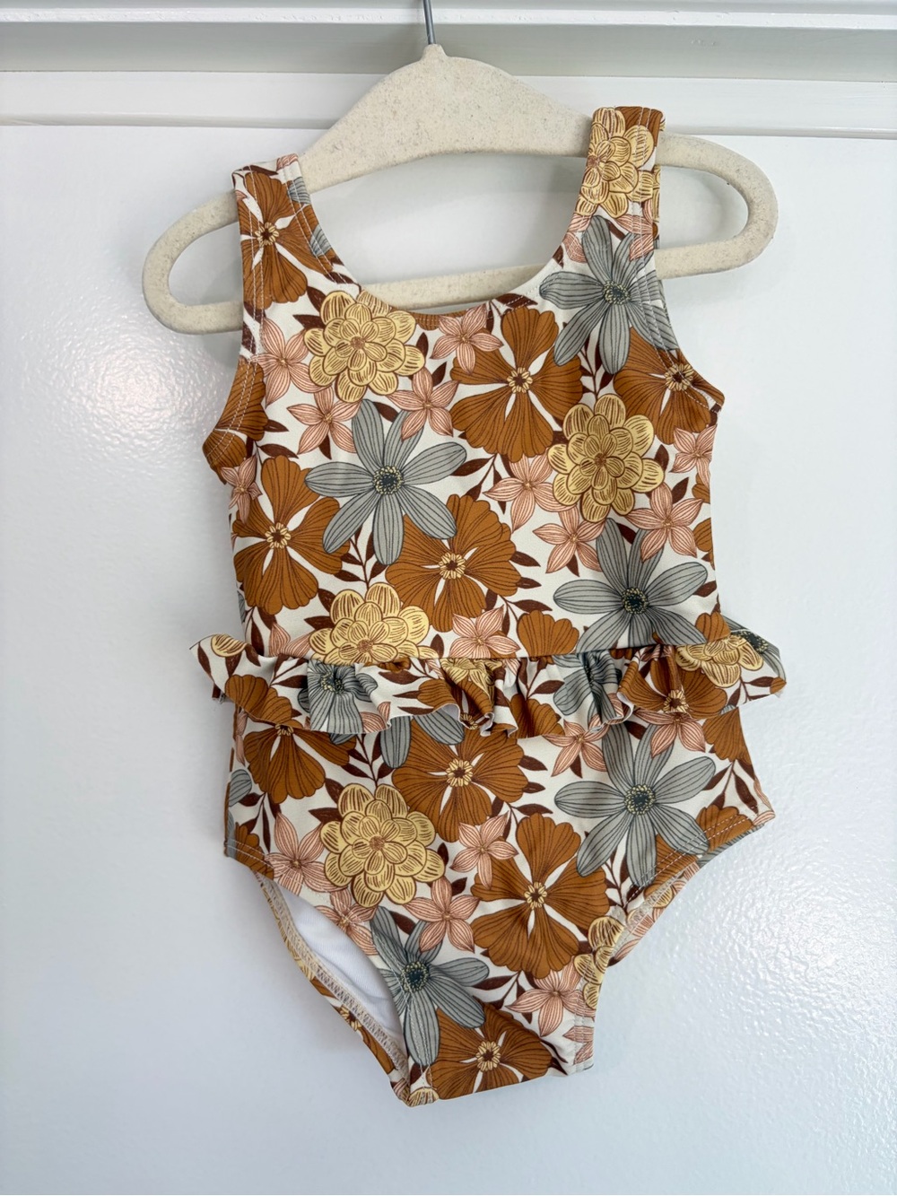 Rylee and Cru Floral one piece swim suit